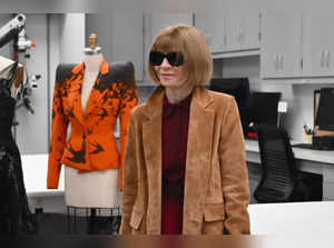 Editor-in-Chief of Vogue Anna Wintour attends The Metropolitan Museum of Art’s announcement of the Costume Institute’s spring 2024 exhibition, “Sleeping Beauties: Reawakening Fashion” in New York on November 8, 2023.