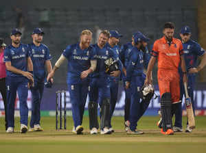 Ben Stokes' first Cricket World Cup century helps England end losing streak with win vs. Netherlands