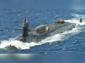 US Navy ohio class submarine
