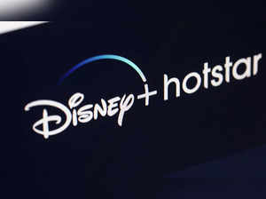 Illustration shows Disney+ Hotstar logo
