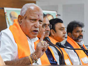 Senior BJP leader B.S. Yediyurappa