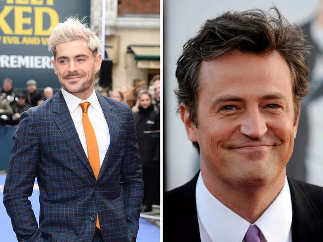 Efron expressed "huge honour" at the possibility of playing Matthew Perry in the late actor's biographical drama.