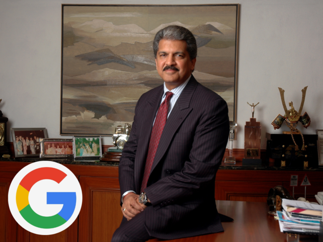 Anand Mahindra praised Google's decision to build its largest office outside the US in Hyderabad, calling it a "geopolitical statement."