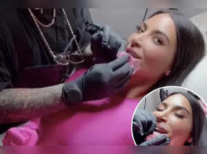Kim Kardashian shares the meaning behind her tattoo at a hidden place