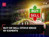Buy or Sell: Stock ideas by experts for November 10, 2023
