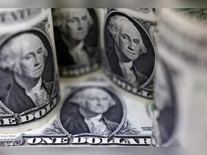 FILE PHOTO: Illustration shows U.S. Dollar banknotes