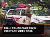 Delhi Police files FIR in deepfake video case of actress Rashmika Mandanna