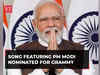 Song on Millets featuring PM Modi nominated for Grammy Award 2024