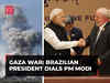 Israel-Hamas conflict: Brazilian President Silva dials PM Modi, discusses situation in West Asia