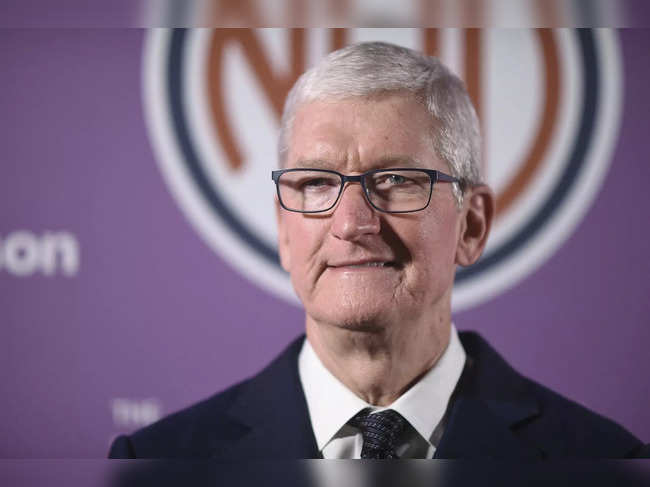 Tim Cook attends the National Association of the Deaf's Breakthrough Awards on W...