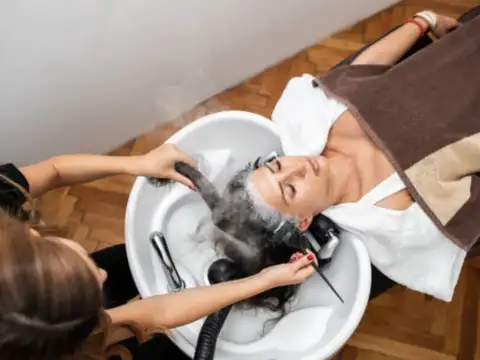 Don't wash your hair with hot water