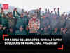 PM Narendra Modi celebrates Diwali with ITBP and Indian Army in Himachal Pradesh