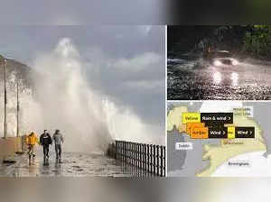 Storm Debi: Weather warnings are in force across the UK