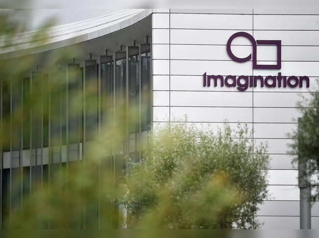 FILE PHOTO: The headquarters of technology company Imagination Technologies is seen on the outskirts of London