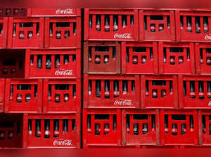 FILE PHOTO: Coca-Cola crates are pictured in Abuja