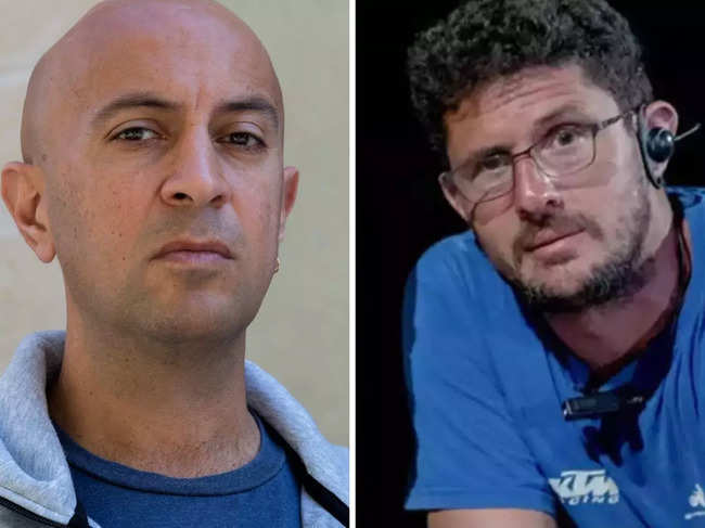 'Fauda' co-creator Avi Issacharoff (Left) & show's producer Matan Meir who was killed in action in Gaza