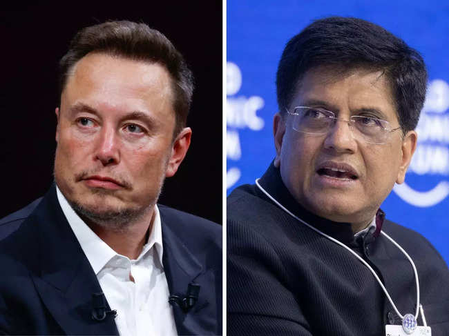 Elon Musk apologises to Commerce Minister Piyush Goyal for missing their meeting during Goyal's visit to Tesla's Fremont factory.