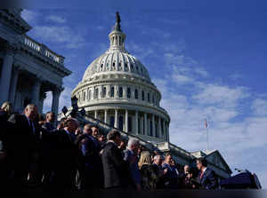 US House Speaker Johnson floats measure to avert Gov't shutdown. These Republican members oppose it