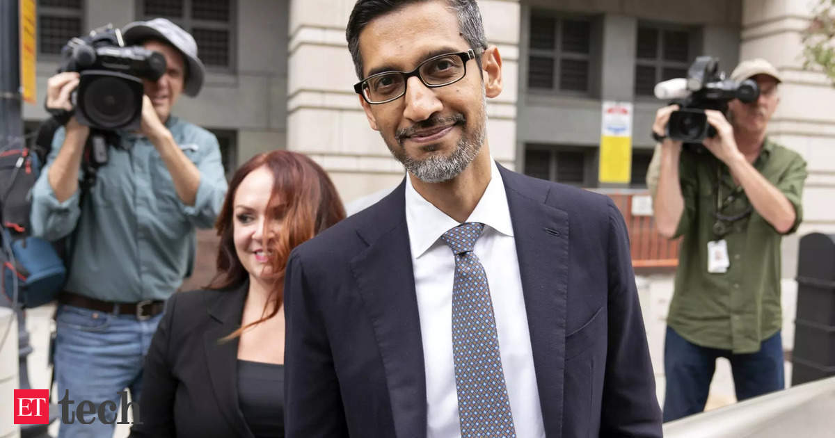 Sundar Pichai returns to court to defend Google for second time in two weeks