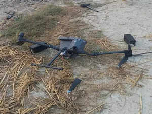 BSF recovers China made Quadcopter Drones used in drug smuggling in Taran Taran and Amritsar