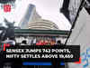 Sensex jumps 742 points, Nifty settles above 19,650; Star Cement soars 12%, Suzlon 5%