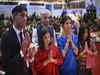 Watch: UK PM Rishi Sunak and his family sing bhajan at UK temple