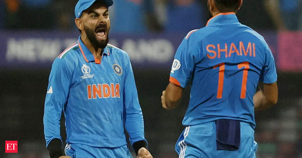 ICC World Cup: India beat resilient New Zealand in semifinal by 70 runs