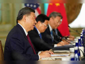 U.S. President Joe Biden meets with Chinese President Xi Jinping on the sidelines of APEC summit, in Woodside