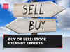 Buy or Sell: Stock ideas by experts for Nov 16, 2023