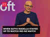 Microsoft's Satya Nadella stays up to watch India-New Zealand World Cup match ahead of Ignite event