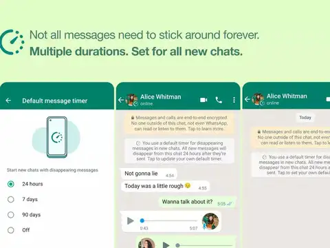 Default Message Timer