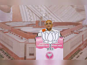 **EDS: IMAGE VIA @Bhupendrapbjp** Ahmedabad: Gujarat Chief Minister Bhupendra Pa...