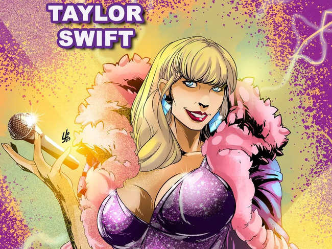 The 22-page glossy comic chronicles Swift's journey to stardom, highlighting her career achievements.