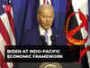 Joe Biden at Indo-Pacific Economic Framework, says 'We still have more work to do...'