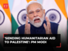 PM Modi on Israel-Hamas conflict: 'Strongly condemn the death of civilians'