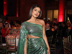 Priyanka Chopra Jonas attends the 17th Annual DKMS Gala at Cipriani Wall Street on October 19, 2023 in New York City.