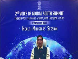 Mansukh Mandaviya delivers keynote address at Health Ministers' Session in Voice of Global South Summit 2023