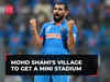Mohammed Shami's village in UP's Amroha to get a mini stadium, and gym after his World Cup heroics