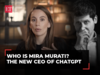 Mira Murati becomes CEO of ChatGPT's OpenAI after Sam Altman got sacked: Know more about her