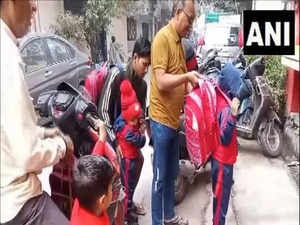 Delhi: Students resume classes as schools reopen after enforced pollution break
