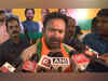 "Congress taxing people of Karnataka to fund Telangana campaign" claims BJP's Kishan Reddy