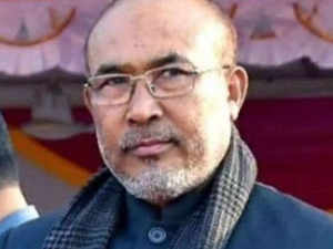 Manipur chief minister N Biren Singh takes stock of progress of ongoing border fencing activity