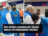 CWC 2023: PM Modi consoles Team India in dressing room; comforts Mohammed Shami with a hug