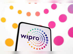 FILE PHOTO: Illustration shows Wipro Ltd logo SOURCE: REUTERS