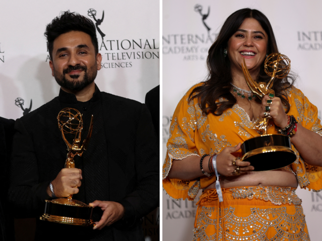Vir Das and Ektaa Kapoor garnered international acclaim at the 2023 International Emmy Awards.
