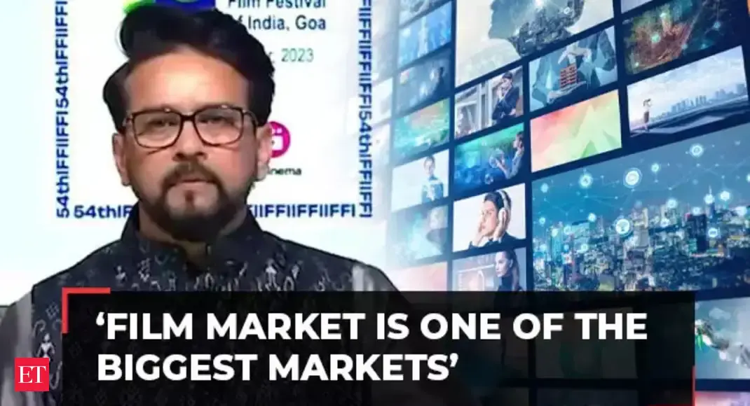 Indian Media Entertainment Industry has annual growth rate of 20 pc: Anurag Thakur at IIFI - The Economic Times Video | ET Now