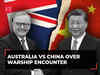 Australia vs China over warship encounter; Aussie PM accuses Chinese navy of using sonar pulses