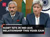 India-Aus 2+2 Dialogue Updates: Many firsts in India-Australia relationship this year, says EAM Jaishankar