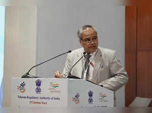 Telecom Regulatory Authority of India (Trai) secretary V Raghunandan.