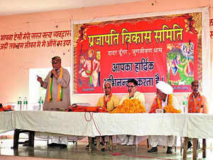 In Amer, BJP’s Satish Poonia Banks on Local Gatherings
